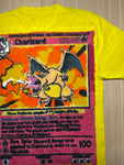 Charizard Pokémon Hand Dyed Short Sleeve T-Shirt