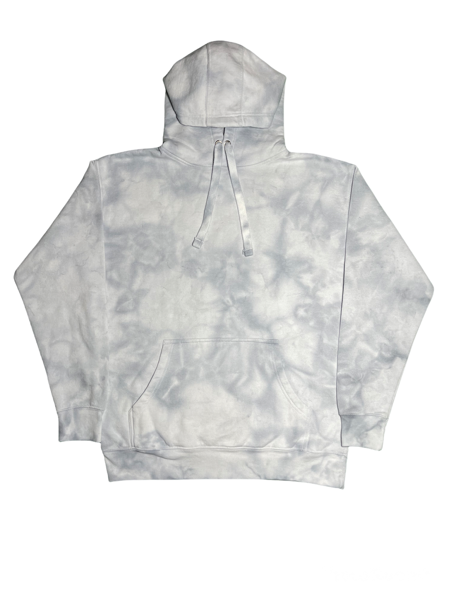 Gray and white tie dye deals sweatshirt