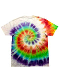 TDC “DREAM IN COLOR” ROYGBIV Spiral Tie Dye T-Shirt - The Tie Dye Company
