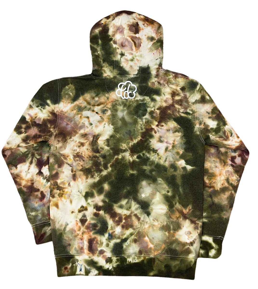 Woodland Camo Tie Dye Pullover Hoodie – The Tie Dye Company