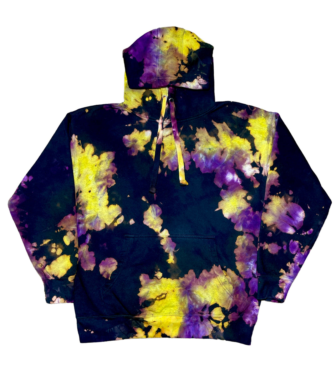 Los Angeles Reverse Tie Dye Pullover Hoodie The Tie Dye Company