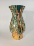 Hand Painted Glass Vase