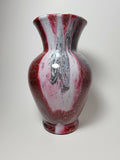 Hand Painted Glass Vase