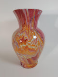 Hand Painted Glass Vase