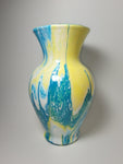 Hand Painted Glass Vase