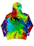 Rogue Rhino Gardens Rainbow Cloud Tie Dye Pullover Hoodie