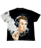 Elon Musk Smoking Tie Dye Short Sleeve T-Shirt