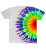 ROYGBIV Rainbow Tie Dye Short Sleeve T-Shirt (4 Pattern Options) - The Tie Dye Company