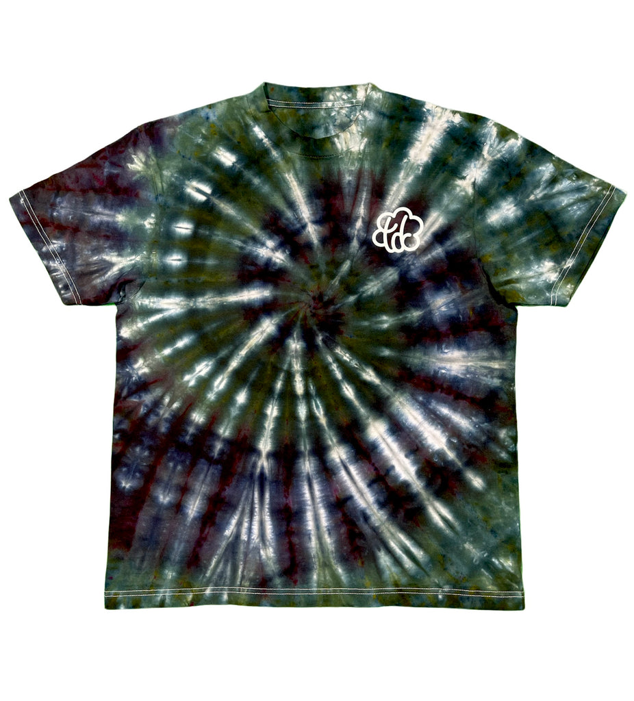 Green/Black Spiral Tie Dye T-shirt – IIMVCLOTHING