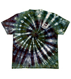 MORE Spiral x Black Tie Dye Short Sleeve T-Shirt (6 Color Options) - The Tie Dye Company