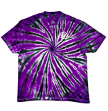 Swirl x Black Tie Dye Short Sleeve T-Shirt (9 Color Options) - The Tie Dye Company