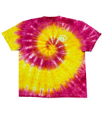 2-Color Assorted Spiral Tie Dye Short Sleeve T-Shirt (9 Color Options) - The Tie Dye Company