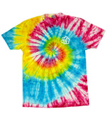 Whirl Pop Spiral Tie Dye Short Sleeve T-Shirt - The Tie Dye Company