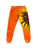 Orange Sunflower Tie Dye Jogger Pants - The Tie Dye Company