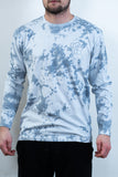 Grey Tie Dye Long Sleeve T-Shirt - The Tie Dye Company