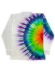 ROYGBIV Astro Rainbow Tie Dye Long Sleeve T-Shirt - The Tie Dye Company