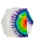 ROYGBIV Astro Rainbow Tie Dye Long Sleeve T-Shirt - The Tie Dye Company