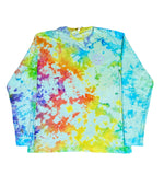 Rainbow Gradient Tie Dye Long Sleeve T-Shirt - The Tie Dye Company