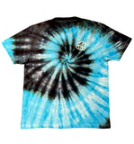 Spiral x Black Tie Dye Short Sleeve T-Shirt (9 Color Options) - The Tie Dye Company