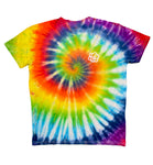 YOUTH Rainbow Spiral Tie Dye T-Shirt - The Tie Dye Company