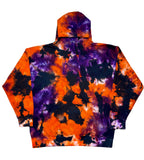Phoenix Sunset Reverse Tie Dye Pullover Hoodie - The Tie Dye Company