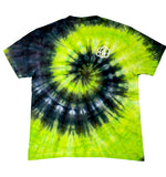 Spiral x Black Tie Dye Short Sleeve T-Shirt (9 Color Options) - The Tie Dye Company