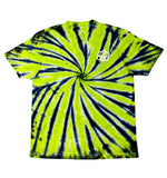 Swirl x Black Tie Dye Short Sleeve T-Shirt (9 Color Options) - The Tie Dye Company