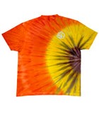 Sunflower Tie Dye Short Sleeve T-Shirt (10 Color Options) - The Tie Dye Company