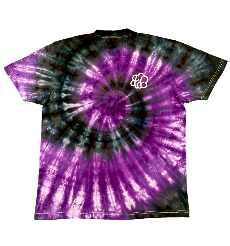 Spiral x Black Tie Dye Short Sleeve T-Shirt (9 Color Options) – The Tie Dye  Company