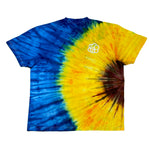 Sunflower Tie Dye Short Sleeve T-Shirt (10 Color Options) - The Tie Dye Company